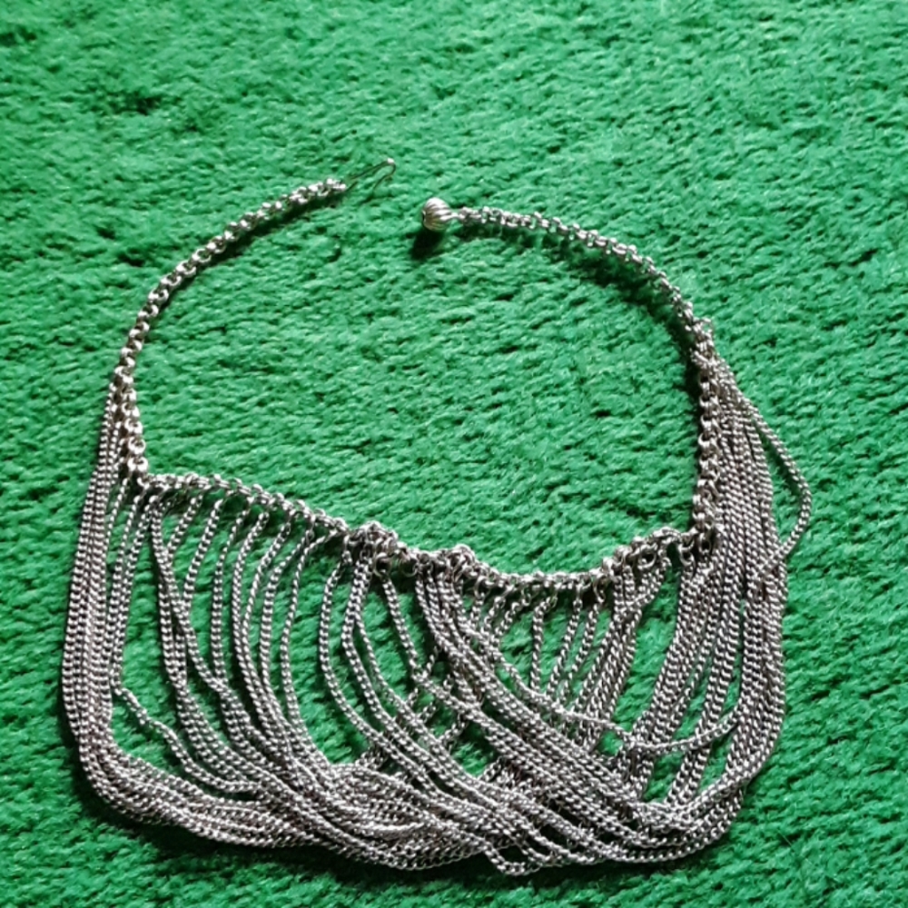 Vintage multi strand necklace